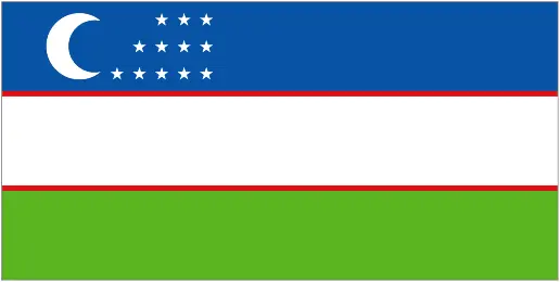 Logo for Uzbekistan